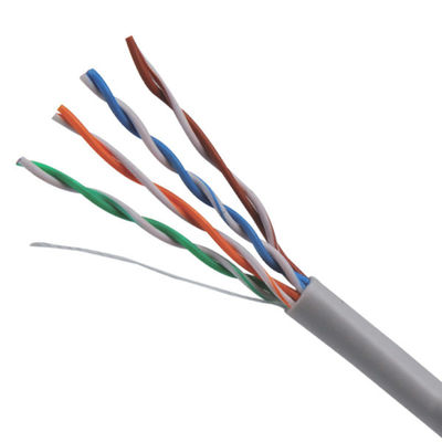 Mua 24AWG Cat5e UTP CM PVC Plenum Cable Copper Gray Cable Ethernet tốc độ cao 1000FT online manufacture