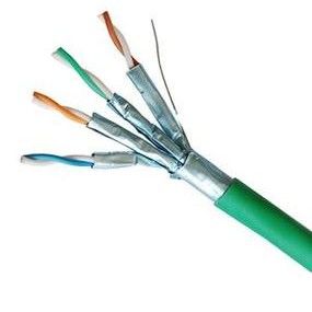 kupować CAT6A FFTP 23AWG Solid Cable PVC High Speed Data Transfer dla dużych sieci online manufacture