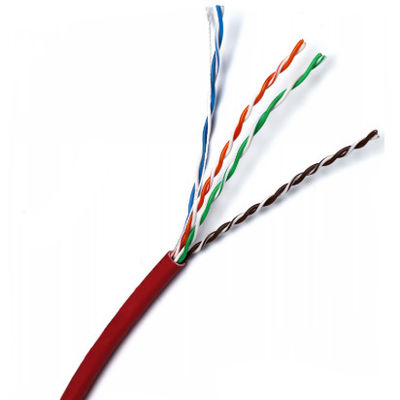 購入 CAT5E UTP 赤色 LSZH ケーブル 大規模ネットワーク向け 安定した性能と費用対効果 online manufacture