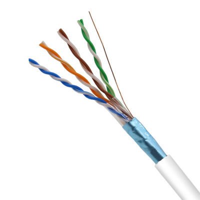 Beli Jaringan Cat5e FTP LSZH 24AWG Bare Solid Copper Kabel Lan Kecepatan Tinggi 1000FT online manufacture
