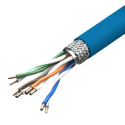 comprar 100 MHz Cat5e SFTP LSZH Pleno 24AWG Cable de red sólido de alta velocidad 1000FT online manufacture