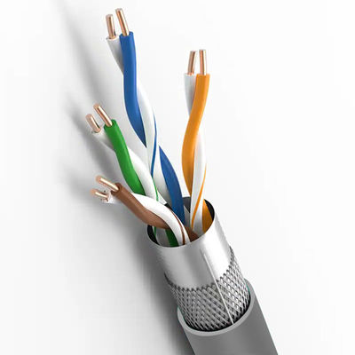 kaufen 1000FT Cat5e SFTP LSZH Jacket 24AWG 100MHz Graue Ethernet-Kabel online manufacture