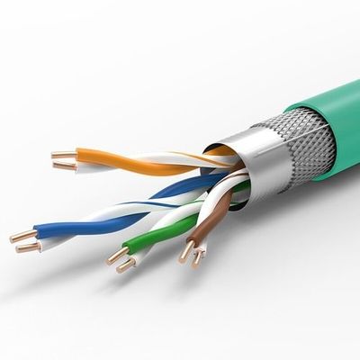 comprare Trasferimento dati SFTP Cavo CAT5E 100MHz Per Verde LSZH Alta velocità online manufacture