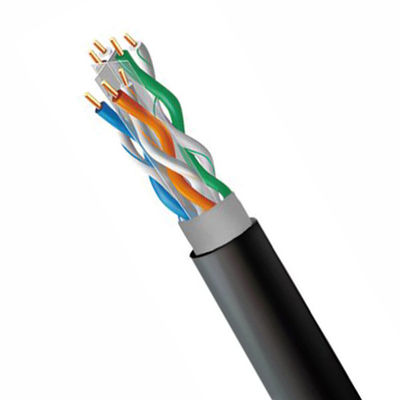 購入 1000Mbps Cat 6 UTP アウトドアネットワークケーブル 23AWG 固体PVC+PE 550MHzまで拡張 online manufacture