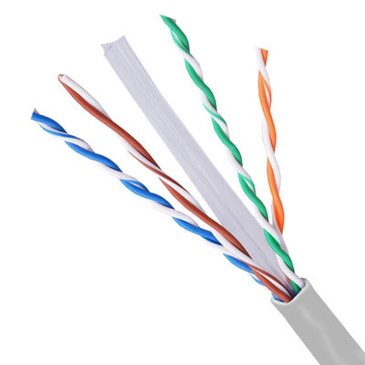 購入 裸の銅 CAT6 UTPネットワークケーブル 固い銅 グレー 550MHz 1000フィートまで拡張 online manufacture