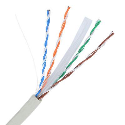 Buy CAT6 Ethernet Network UTP Cable 23AWG White PVC Plenum 500FT online manufacture