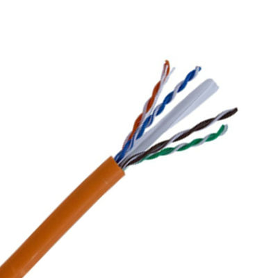 comprar CAT6 UTP LSZH Naranja 500 pies 23AWG Carrete de alto rendimiento online manufacture