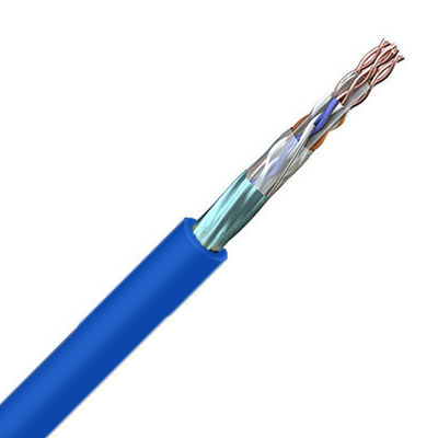 kaufen Hochgeschwindigkeits-LAN-Kabel Cat6 FTP Blau LSZH 23AWG 1000FT Erweiterung auf 550MHz online manufacture