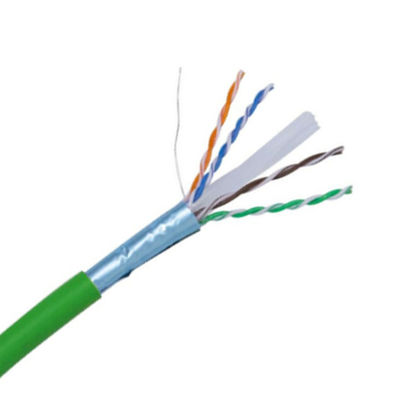 kupować 1Gbps 305m Cat6 FTP 1000FT LSZH Jacket 0,560mm Zielony miedź online manufacture