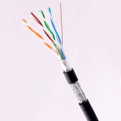 Купить Внешний PVC + PE SFTP CAT6 кабель 1000FT 23AWG Solid Copper High Speed Ethernet кабель online manufacture