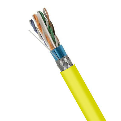 購入 1000FT SFTP CAT6ケーブル 黄色 LSZH 23AWG LANケーブル 250MHz プレニウムケーブル online manufacture