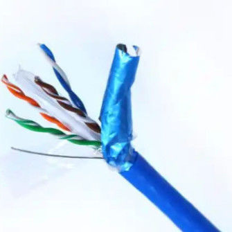 কেনা CAT6 SFTP ইথারনেট ক্যাবল উচ্চ গতির ডেটা ট্রান্সফারের জন্য পিভিসি জ্যাকেট কপার কন্ডাক্টর online manufacture