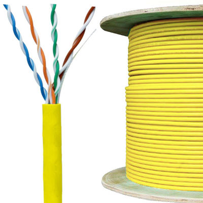 Buy LSZH UTP CAT6A Cable AXT PASSED CPR B2ca Ethernet Cable 23AWG 500MHz 1000Ft online manufacture