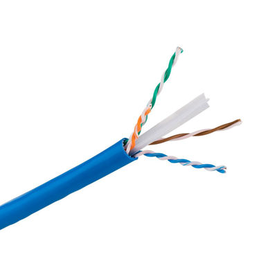 kupować Kabel Ethernet HDPE 8303 CAT6A UTP LSZH 10Gbps 500MHz Niebieski 23AWG online manufacture
