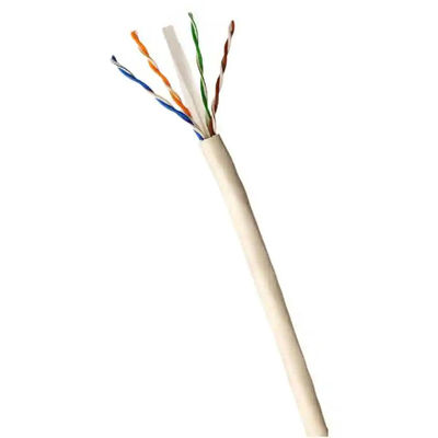 ซื้อ สีขาว CAT6A 500FT 23AWG 10Gbps เครือข่ายเคเบิล Ethernet Cable สําหรับเครือข่าย online manufacture