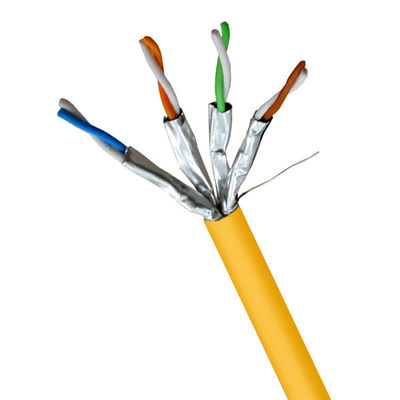 kopen 1000FT 23AWG FFTP CAT6A F FTP-kabel LSZH CPR 10Gbps Ethernet-kabel online manufacture