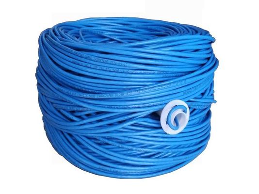 kupować Niebieski FFTP CCAT6A F FTP Kabel PVC Izolacja Szybki i stabilny transfer danych online manufacture