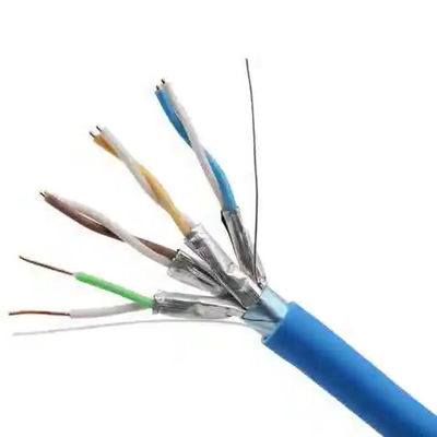 kopen Groothandel SFTP CAT6A LSZH kabel 23AWG 500ft Blue Jacket 550MHz High Speed Networking online manufacture