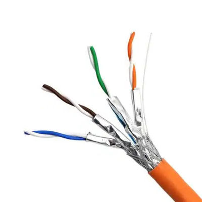 Купить Оптовый кабель CAT6A SFTP 23AWG CPR Dca-S2/D2/A1 10 Гбит/с промышленного класса online manufacture