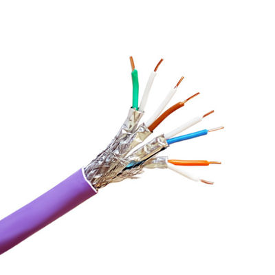 acheter Câble Ethernet CAT6A Blindé LSZH 500MHz 10Gbps pour Réseaux 5G online manufacture