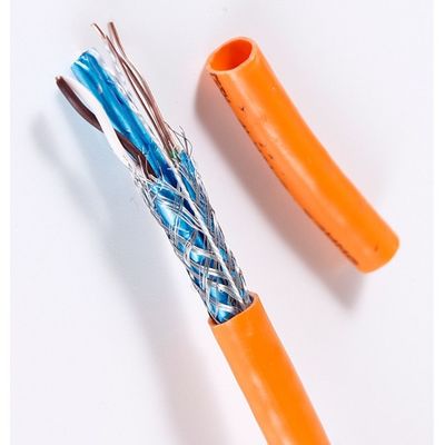 comprar Cable LAN SFTP CAT7 a granel al por mayor 23AWG LSZH IEC6032-1 para redes de alto rendimiento online manufacture
