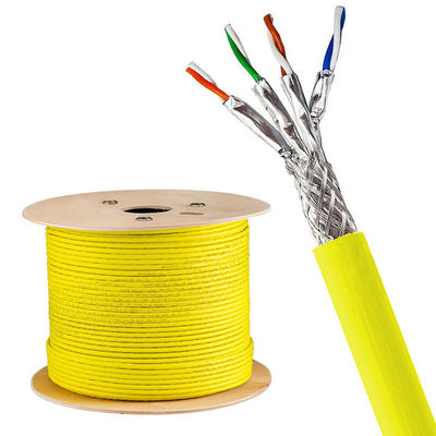 comprare Cavo FTP CAT 7A 23AWG Giallo con guaina in PVC da 1000FT online manufacture