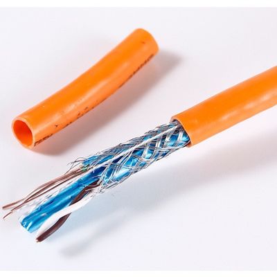 comprar Cabo Ethernet blindado SFTP 1000MHz 10Gbps 23AWG cobre puro online manufacture