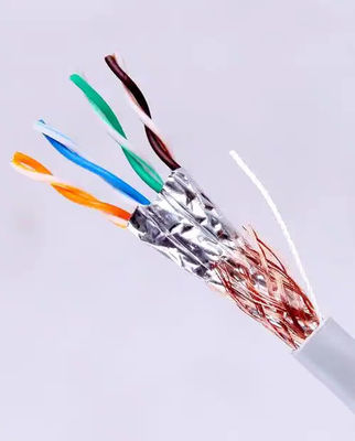 購入 白色 50m CAT7A SFTP 23AWG LSZH LANケーブル 産業データセンター online manufacture