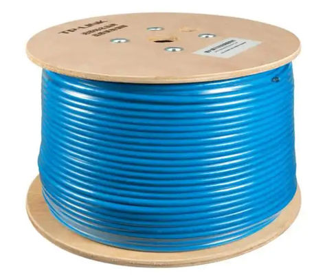 kaufen FFTP CAT8 Ethernet-Kabel 2000 MHz Bandbreite 22AWG Stranded Blue PVC Jacket 50m online manufacture
