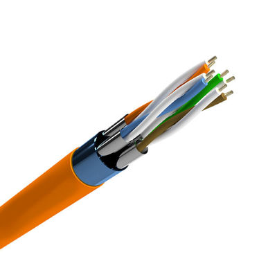 kopen 40Gbps CAT8 FFTP LSZH Ethernet Kabel 2000MHz Voor Datacenters online manufacture