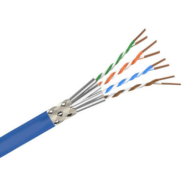 Buy 22AWG LSZH SFTP CAT 8 Cable For Data Centers Industrial Networks online manufacture