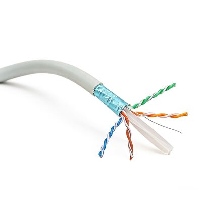 buy CAT6 Cable SFTP de 500 pies Cable LAN blindado de cobre sólido 23AWG para uso industrial empresarial online manufacture