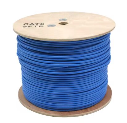 kopen CAT8 SFTP-kabel 40Gbps 2000MHz Solid Copper Shielded LAN-kabel voor Data Center & 5G Industrial Network online manufacture