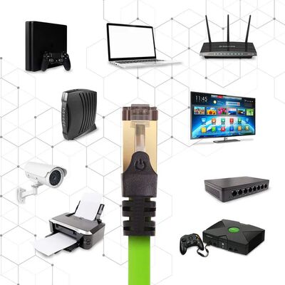 شراء كابل Cat5e Lan غير محمي كابل Ethernet عرض النطاق الترددي 350MHz مثالي لإعداد شبكة المكتب واتصال بالإنترنت السريع online manufacture