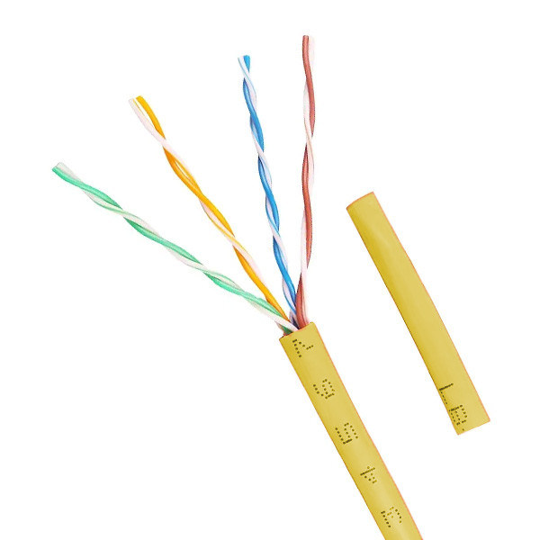 100MHz 24AWG Cat5e CMP Cable UTP For Network Transmission TIA/EIA 568B ...